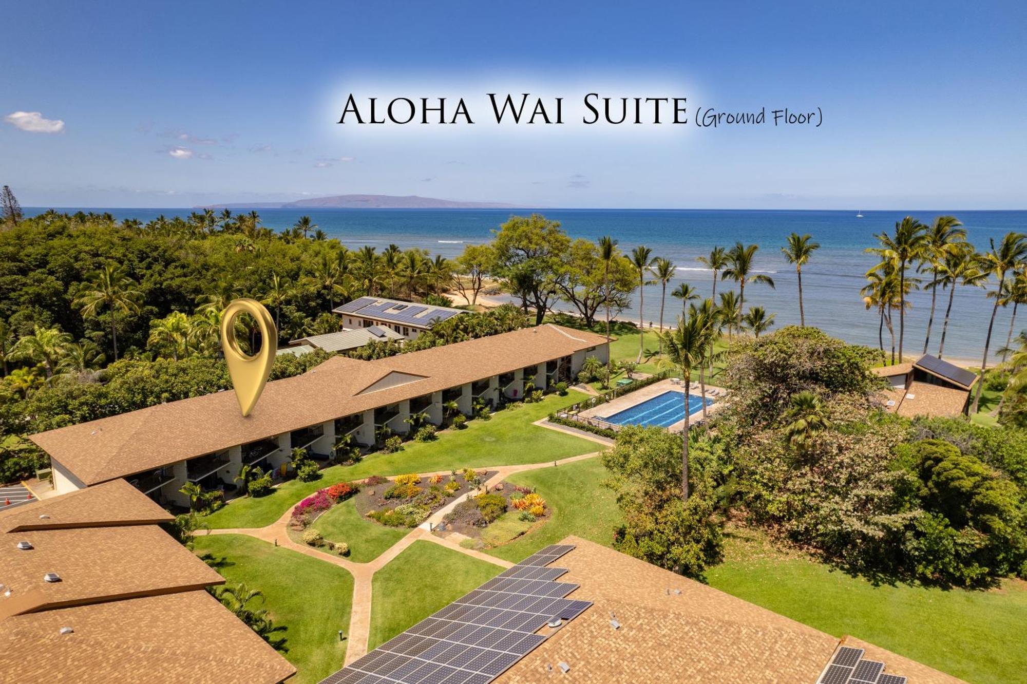 Wbh D116 Aloha Wai - Garden Suite Just Steps From The Sea Kihei Exteriör bild